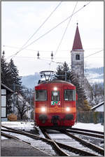 Einfahrt in den Bahnhof Übelbach .