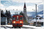 StB ET 15 von Peggau-Deutschfeistritz nach Übelbach, am 1.2.2021 bei der Einfahrt in den Zielbahnhof.