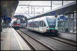 Ein 4062 der StLb verlässt den Hauptbahnhof Graz in Richtung Norden.