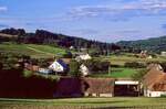 StLB ET1, Oedt bei Feldbach, Strecke Feldbach - Bad Gleichenberg, Zug FG59, 02.08.1989.