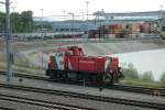 D3 der Steiermrkischen Landesbahnen bei der Ausfahrt aus dem Cargo Center Graz am 11.5.2005