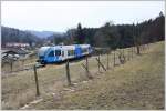 Durch das idyllische oststeirische Hgelland fhrt der 5062  S-Bahn Steiermark  als S31 Richtung Weiz.