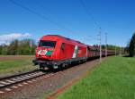 2016 902 der STLB schiebt am Vormittag des 25.12.2012 einen leeren Kohlezug aus dem Dampfkraftwerk Mellach zurück in den Bahnhof Werndorf.