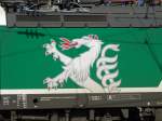 Das Wappen des Bundeslandes Steiermark am 24.04.15 in Mannheim Hbf