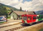 Triebwagen VT 31 der Murtalbahn in Stadl a. d. Mur