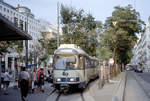 Wiener Lokalbahn Gelenktriebwagen 4-119 I, Innere Stadt, Kärntner Ring / Kärntner Straße / Oper am 5.