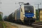 Wiener Lokalbahnen mit ES 64 U2-27 unterwegs Richtung Westen, fotografiert am regnerischen 21.09.2008 kurz nach Neulengbach in Niedersterreich.