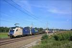 ES64U2-068  Wiener Lokalbahnen AG  mit dem TEC 42949 auf der Fahrt von Rheinhausen Gbf nach Wien Donaukaibf, hier bei St.