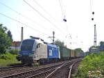 ES 64 U2 - 020 der Wiener Lokalbahn (WLB) am 6.07.2006 in Wiesbaden-Biebrich