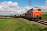 2143.21 war heute mit dem Zug 14166 von Wien Praterstern nach Ernstbrunn zum alljhrlichen Oldtimer Treffen unterweges.