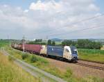 ES 62 U2-068 kurve am 07.07.2013 durch die Ortschaft Katzbach.