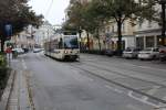 Wien Wiener Lokalbahnen Tw 409 Wiedner Hauptstraße / Vicki-Baum-Platz am 11.