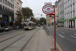 Wien Wiener Linien Tw 403 Wiedner Hauptstraße / Johann-Strauß-Gasse am 11.