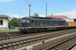 232 789 von PL-DOL, fotografiert vor einem Güterzug am 13.05.2023 im Bahnhof Jaworzyna Śląska