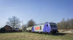 BR285 124 bei Tychy (Tichau)am20.03.2015.