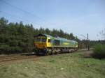 66002 FPL fhrt am 14.04.2009 durch Bydgoszcz in Richtung Toruń.