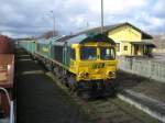 FPL66005 mit einem Gterzug am 12.03.2009 in Lubicz.