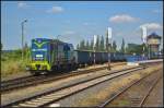 PKPC SM31-130 / 8 620 060 holte am 09.07.2013 einen langen Zug Eaos-Wagen vom oberen Rangierbahnhof um ihn dann ber das Verbindungsgleis auf den unteren Rangierbahnhof von Kostrzyn zu verschieben.