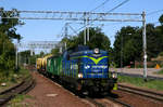 In Höhe des Bahnhofs Poznan Garbary wurde PKP Cargo SM42-1085 mit einem Unkrautspritzzug fotografiert.
Aufnahmedatum: 24. Juli 2013