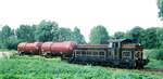 06.08.1993, Polen, eine Bahnstrecke nahe Rastenburg.