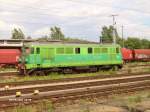 ST43-22 steht arbeitslos im Bahnhof Frankfurt/Oder.29.05.07