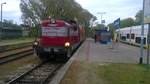 SU42-504 mit R nach Kostrzyn in Bahnhof Gorzow Wielkopolski, 06.05.2017