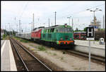 Am 31.5.2007 fuhr der Warschau Express gleich mit zwei Lokomotiven in Frankfurt an der Oder ein.Es führte SU 45-073. Dahinter lief eine DB 234 mit.
