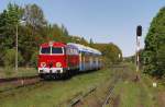 SU45 - 018 mit R-7729 in Swarozyn (14.05.2009)