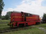 LsD2-352 der Oberschlesischen Schmalspurbahn in Beuthen-Karf (Bytom-Karb) bei der Industriada der Woiwodschaft Schlesien am 8.