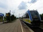 SA 134-013 im Juli 2014 auf dem Weg nach Oppeln (Opole) im Bahnhof von Deschowitz (Zdieszowice) in Oberschlesien
