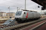 Akiem 189 453 (91 51 5170 027-4 PL-DISPO) am 14.02.2024 in Dresden Hbf.