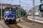 EP 07 1011 rangiert in Wroclaw.  20.09.2014   12:02 Uhr.