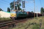 ET22-716 rollt mit ihrem GZ an Czerwiensk vorbei. 25.08.2007