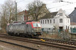 Am 9. März 2018 entstand dieses Lokportrait von PKP Cargo EU46-509 im Bahnhof Rheinhausen.