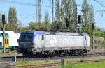 PKP CARGO S.A., Warszawa [PL] mit ihrer  EU46-508  [NVR-Nummer: 91 51 5370 020-7 PL-PKPC] am 08.05.23 Durchfahrt Bahnhof Frankfurt (Oder).