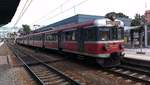 EN57-1154 in Bahnhof Zielona Gora, 15.09.2019