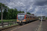 EN57-2011 in Bahnhof Nowy Bieruń am 08.07.2020.