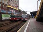 EN 57 1945 und 2016 in Stettin/ Szczecin Glowny  15.08.2010