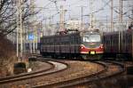 EN57 2056 in Katowice-Ligota (02.01.2012)