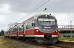 EN57 2020 bei der Einfahrt in Szczecin Port Centralny (08.08.2012)