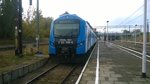 EN57AL-1557 in Bahnhof Kostrzyn nad Odra, 02.10.2016