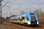 EN76 004 mit einer Regionalbahn bei Katowice-Załęże in richtung Katowice Głwny und dan weiter nach Czestochowa(14.04.2012)  