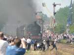 Groer Andrang auf der Parade. 28.4.2007, Wolsztyn