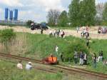 Nicht nur Dampfloks waren auf der Parade zu sehen ... (3.5.2008)