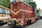 08.09.2017, Polen Schmalspurbahnmuseums in Gryfice (Greifenberg). Eine Lxd2 wartet auf ihre Wiedergeburt oder den Schneidbrenner.