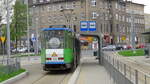 Stettiner Straßenbahn, Schleife von Potulicka.
Datum: 23.04.2018