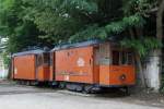 STRASSENBAHNBETRIEBE IN POLEN  Historische Strassenbahnen BRESLAU  Die Arbeitstriebwagen G-061 und G-063 warten auf eine Aufarbeitung.