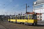 SZCZECIN (Woiwodschaft Westpommern), 15.10.2019, Straßenbahn Zug Nr.