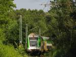 Nachdem KM 44121  Mazovia  den Betriebshof Warszawa Grochw verlassen hat, fhrt er nach Warszawa Wschodnia, um eine Reise nach Płock zu beginnen (13.06.2010).