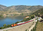 1438 departs Vesuvio whilst working IR868, 1308 Pohicno - Porto C, 12 Sept 2020